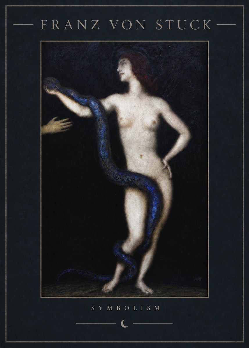 Franz von Stuck Sin No6 - Poszter