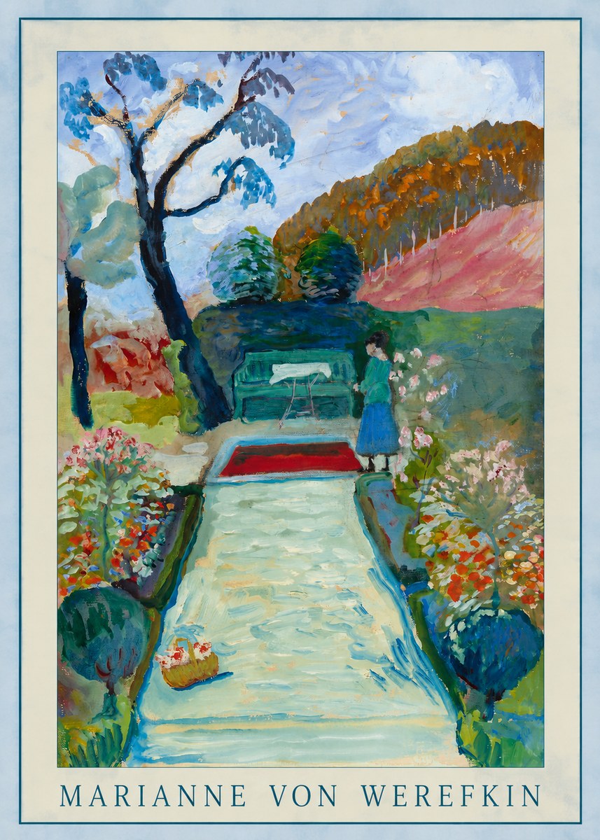Marianne von Werefkin Summer Garden No1 - Poszter