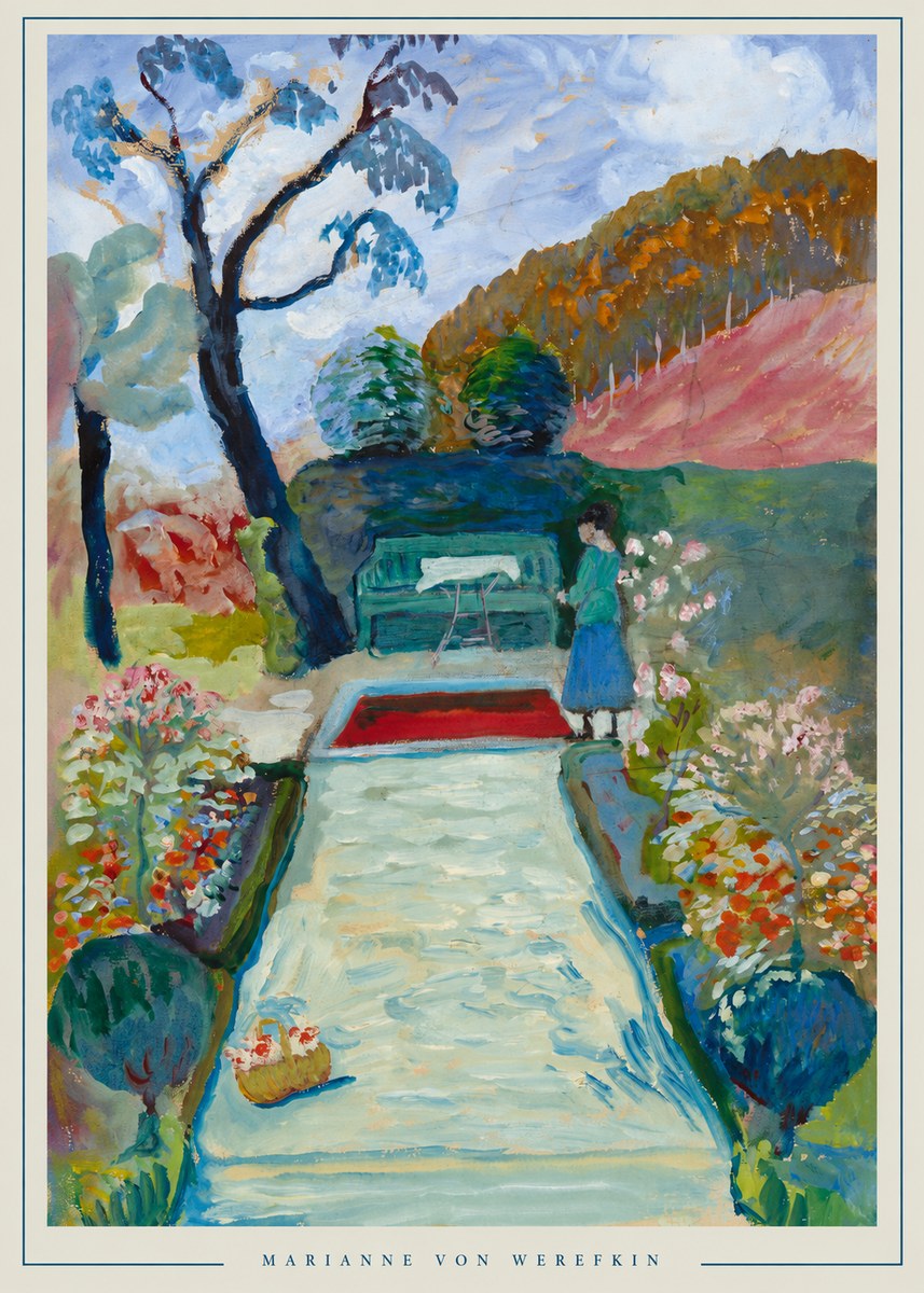 Marianne von Werefkin Summer Garden No6 - Poszter
