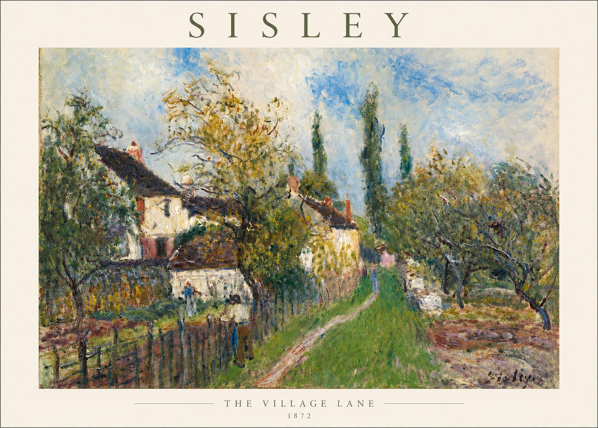 Sisley The Village Lane No5 - Poszter