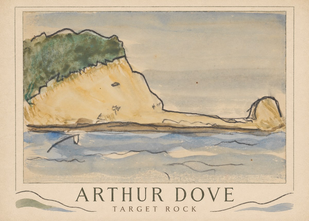 Arthur Dove Target Rock No1 - Poszter