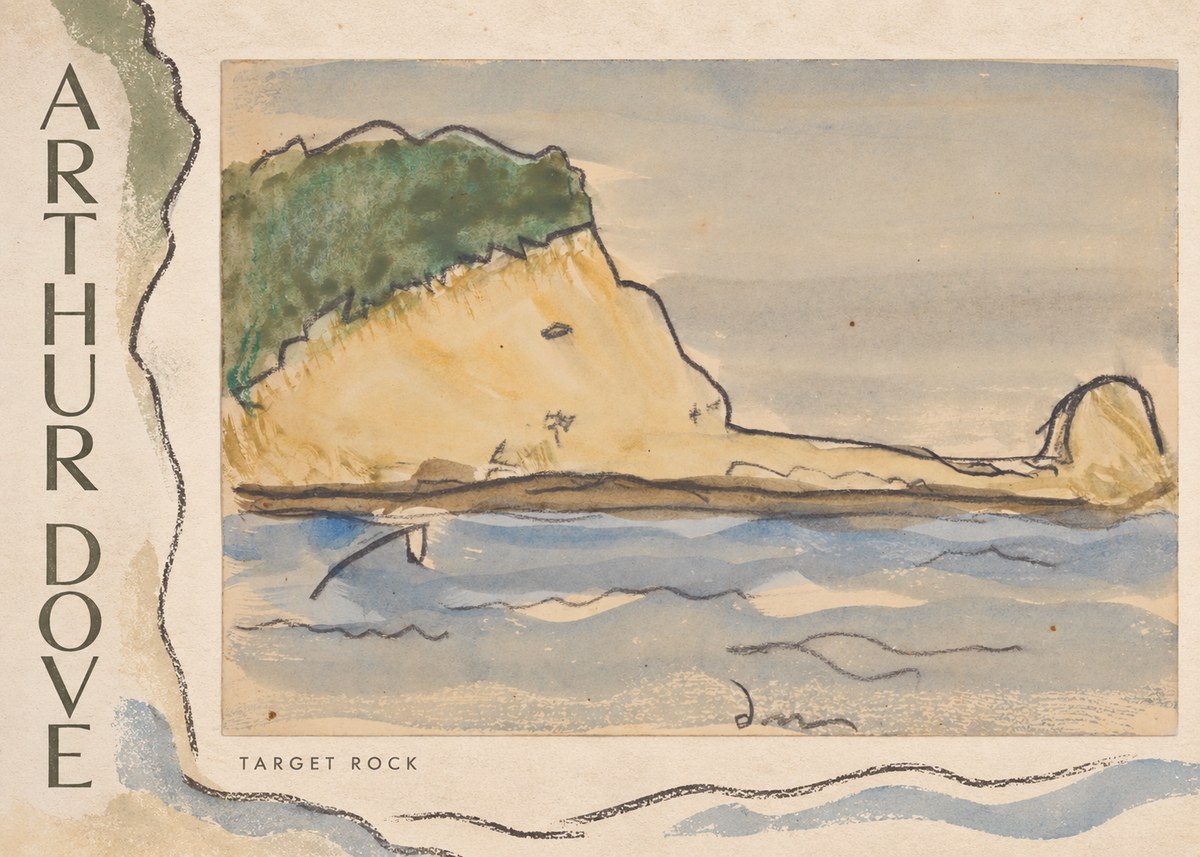 Arthur Dove Target Rock No3 - Poszter