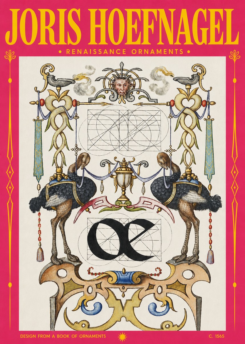 Joris Hoefnagel Ornamental Study I No4 - Poszter