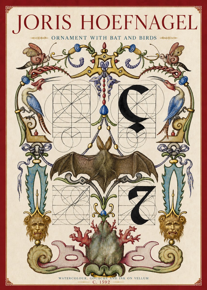 Joris Hoefnagel The Four Elements I No5 - Poszter
