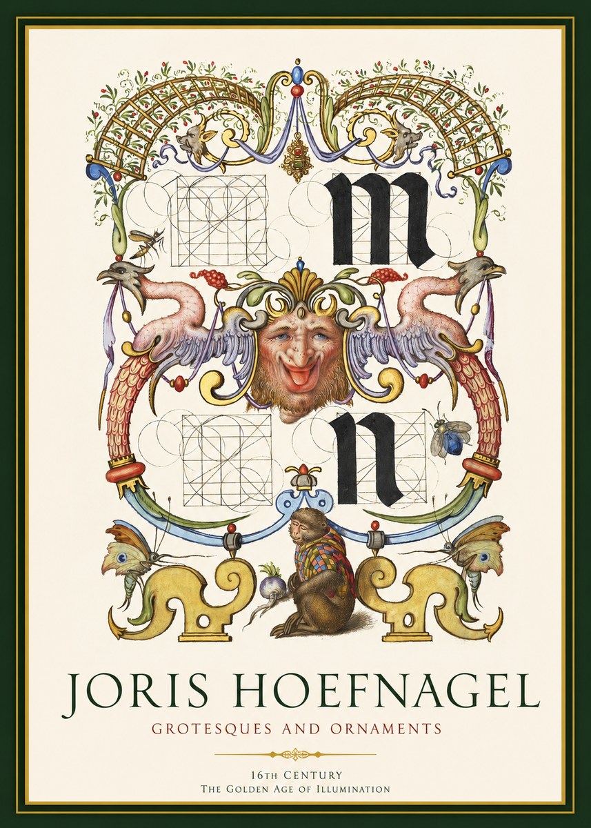 Joris Hoefnagel Grotesques and Ornaments No1 - Poszter
