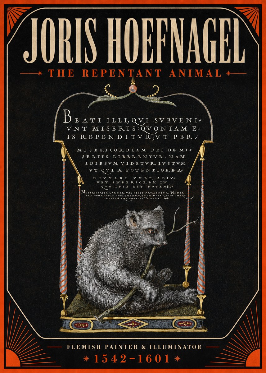 Joris Hoefnagel The Repentant Animal No6 - Poszter