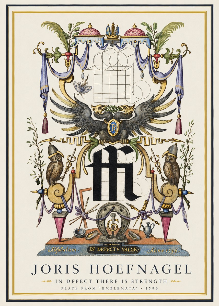 Joris Hoefnagel In Defect There Is Strength No1 - Poszter