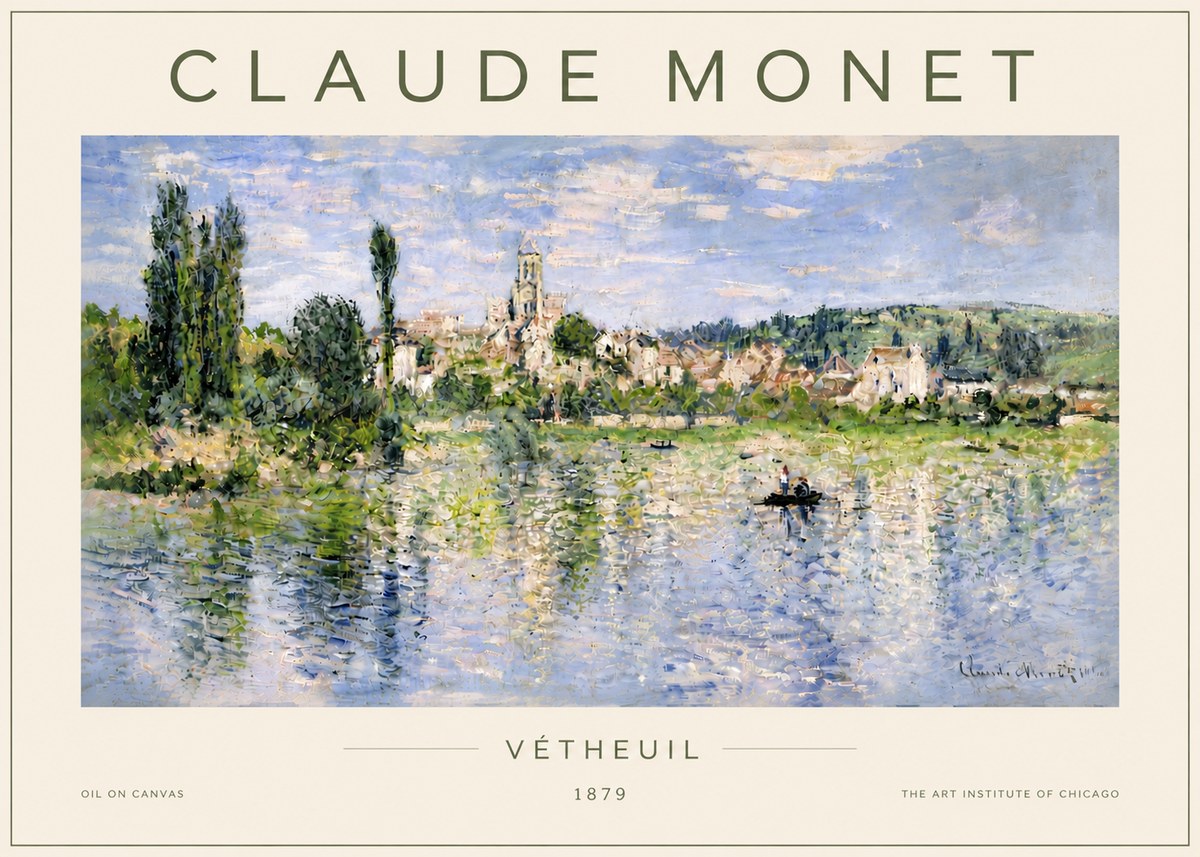 Monet Vétheuil No5 - Poszter