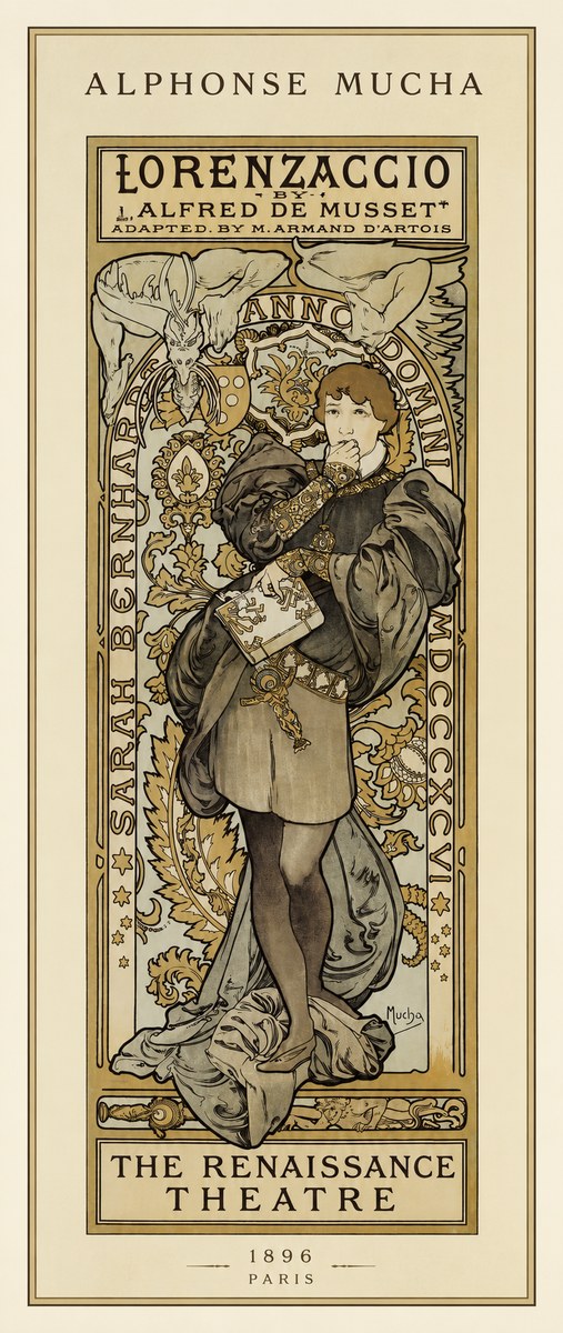 Mucha Lorenzaccio No1 - Poszter