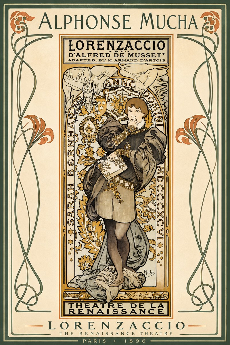 Mucha Lorenzaccio No2 - Poszter