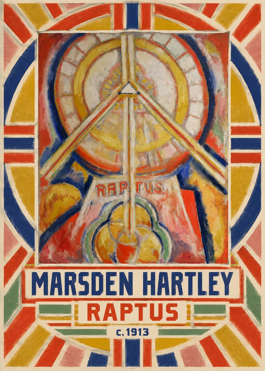 Marsden Hartley Raptus No3 - Poszter
