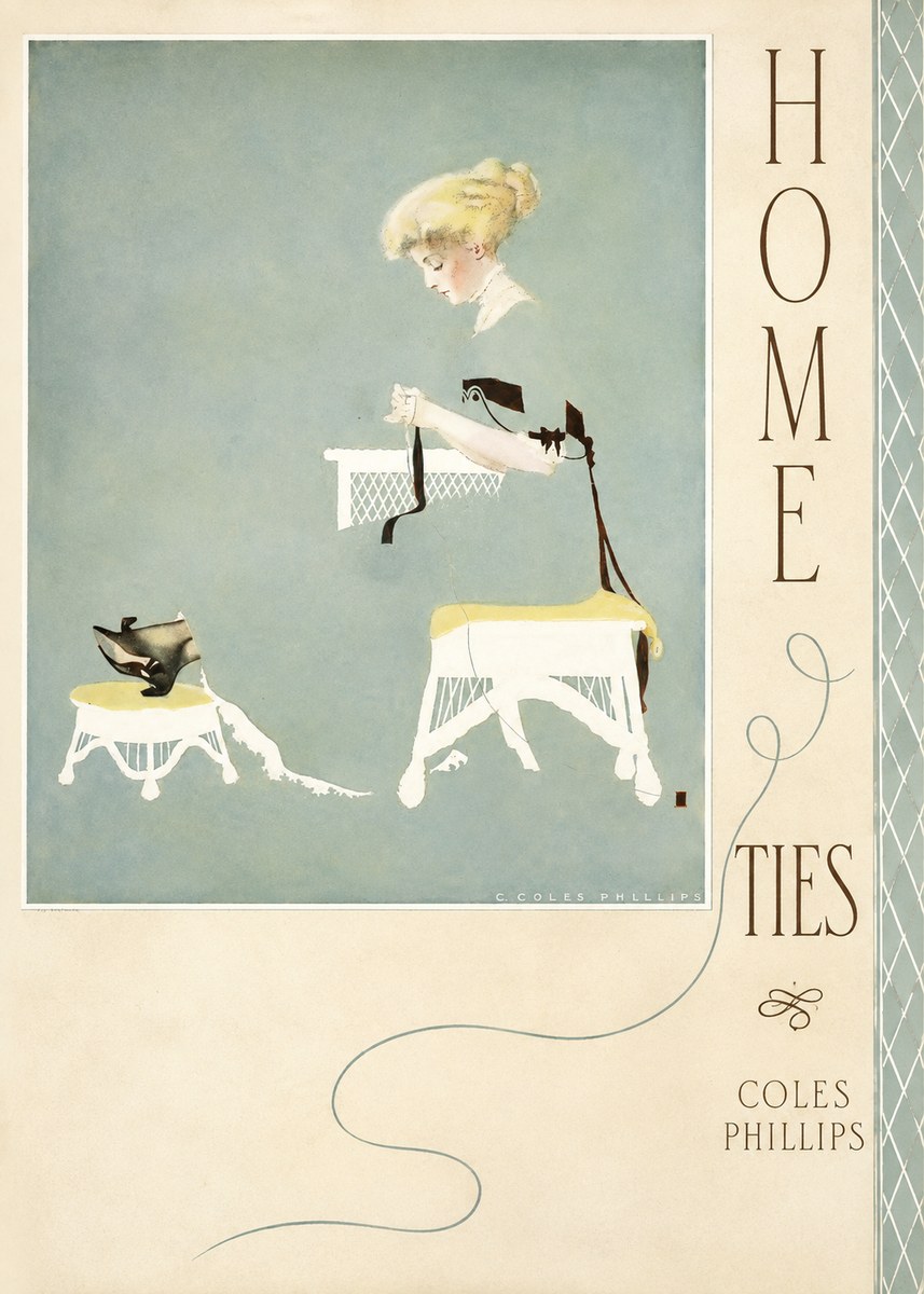Coles Phillips Home Ties No4 - Poszter