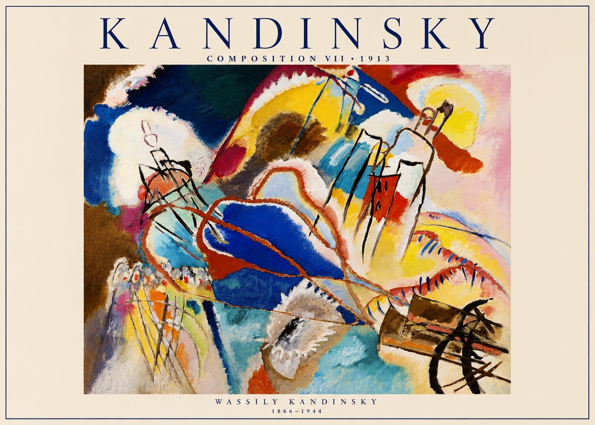 Kandinsky Composition Vii I No2 - Poszter