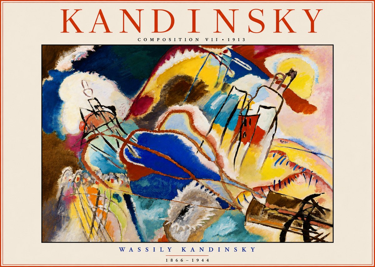 Kandinsky Composition Vii I No3 - Poszter