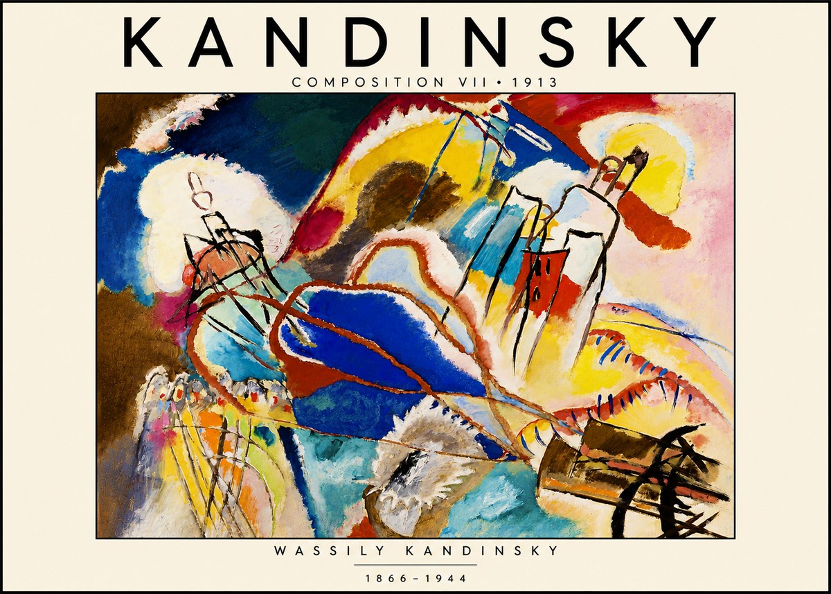 Kandinsky Composition Vii I No4 - Poszter