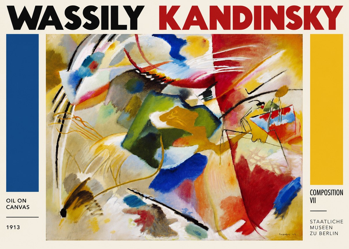 Kandinsky Composition Vii II No4 - Poszter