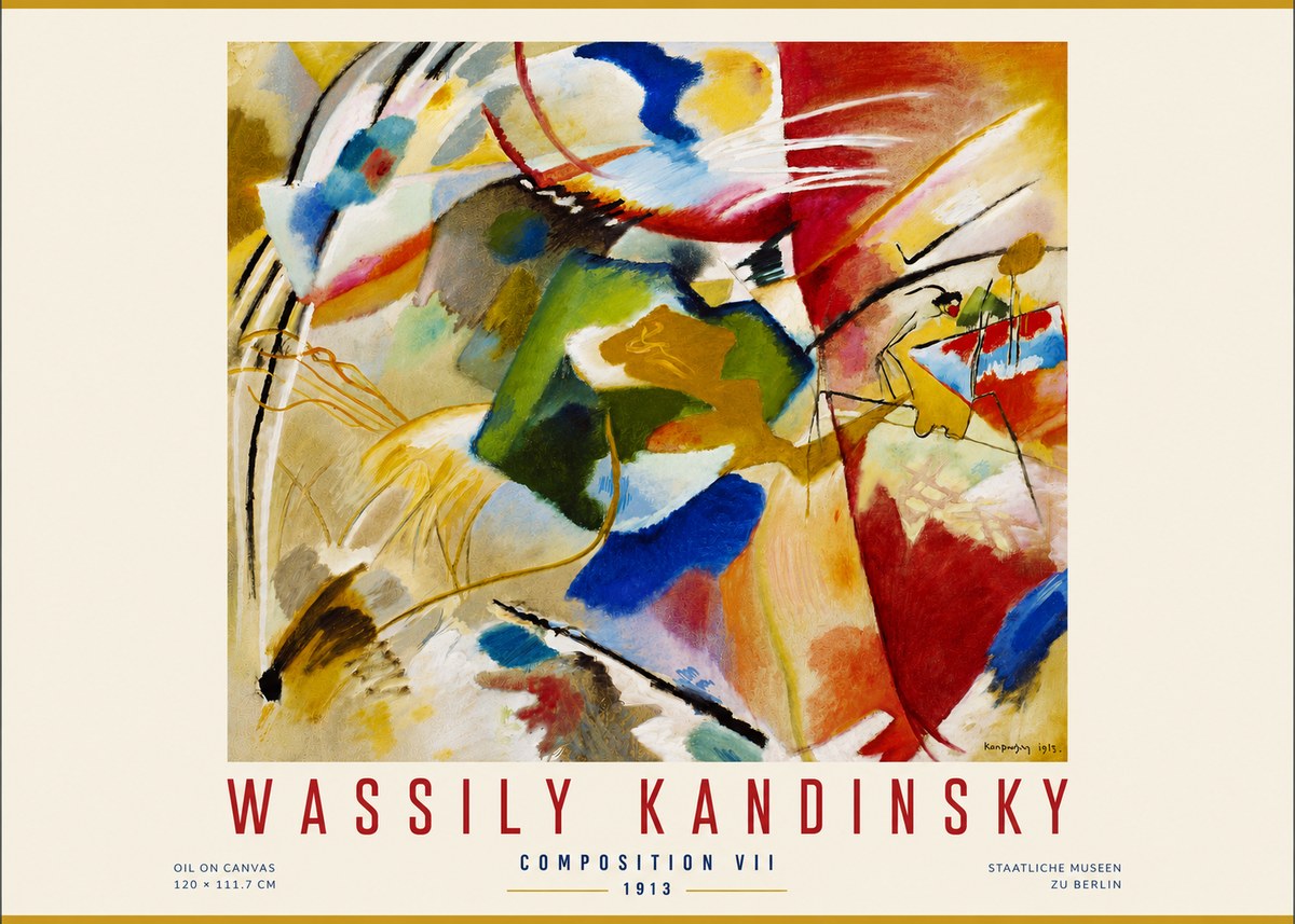Kandinsky Composition Vii II No5 - Poszter
