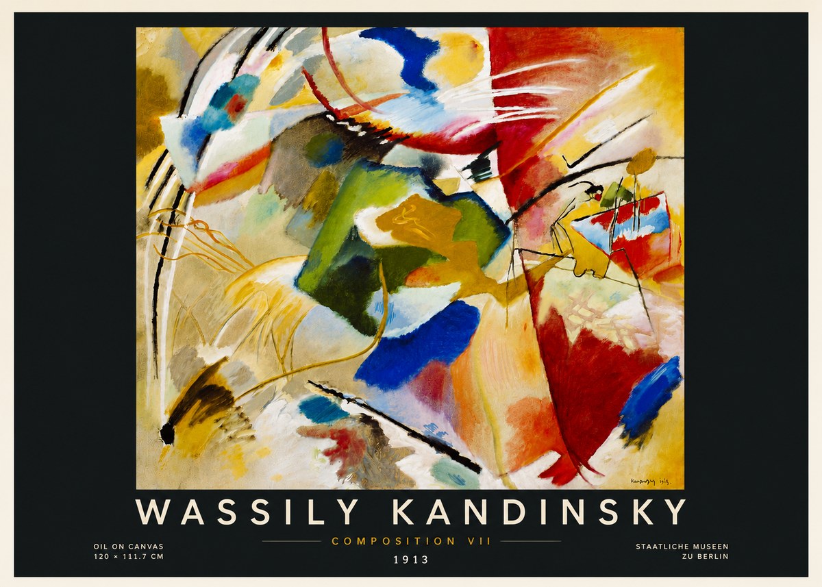 Kandinsky Composition Vii II No6 - Poszter