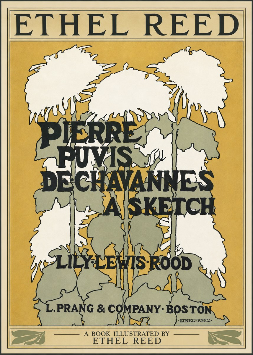 Ethel Reed Pierre Puvis De Chavannes a Sketch No1 - Poszter