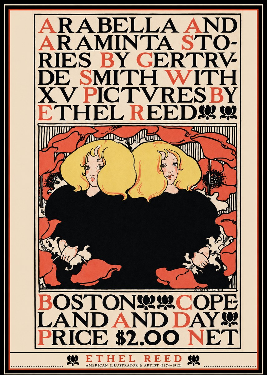 Ethel Reed Arabella and Araminta Stories No1 - Poszter