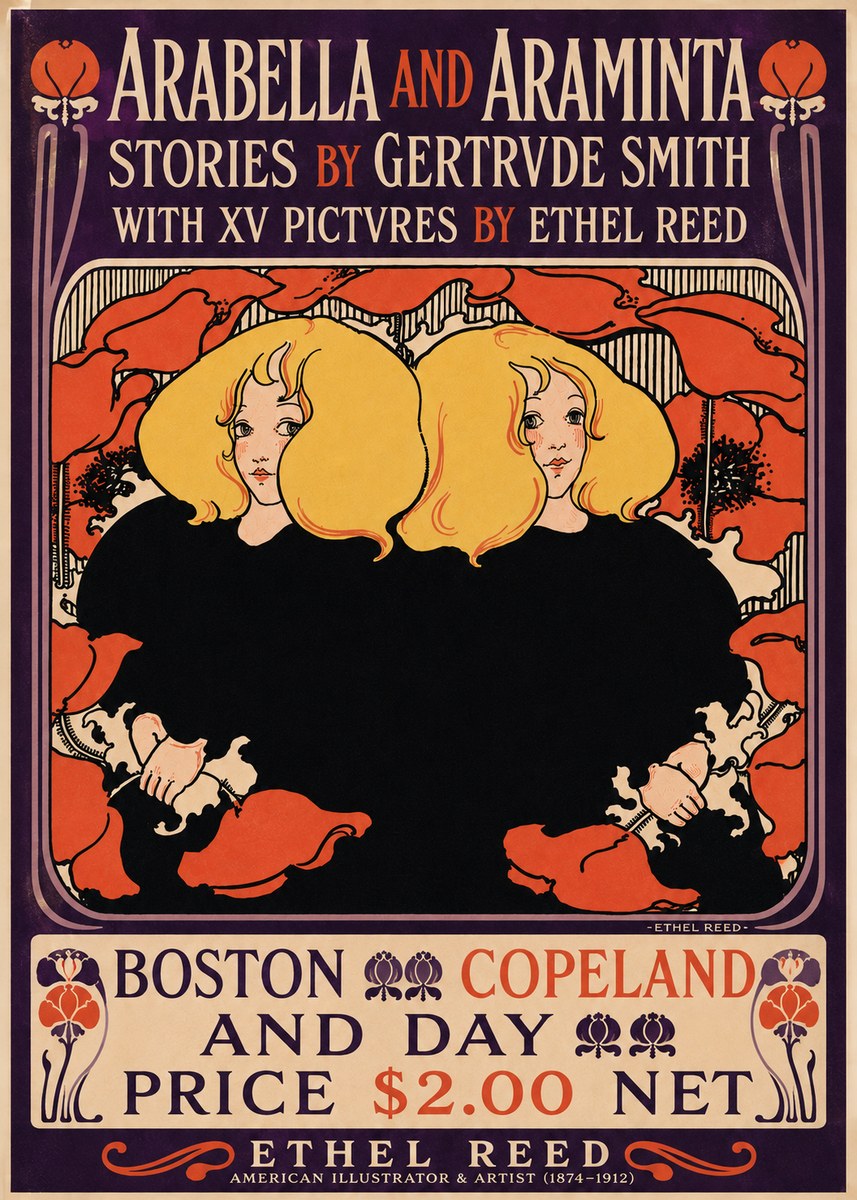Ethel Reed Arabella and Araminta Stories No4 - Poszter