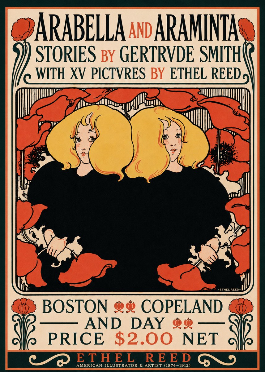 Ethel Reed Arabella and Araminta Stories No6 - Poszter