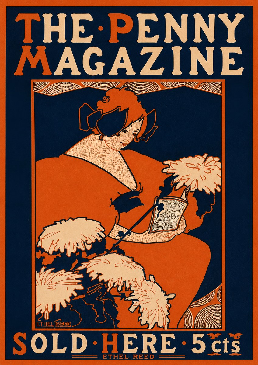 Ethel Reed The Penny Magazine No4 - Poszter