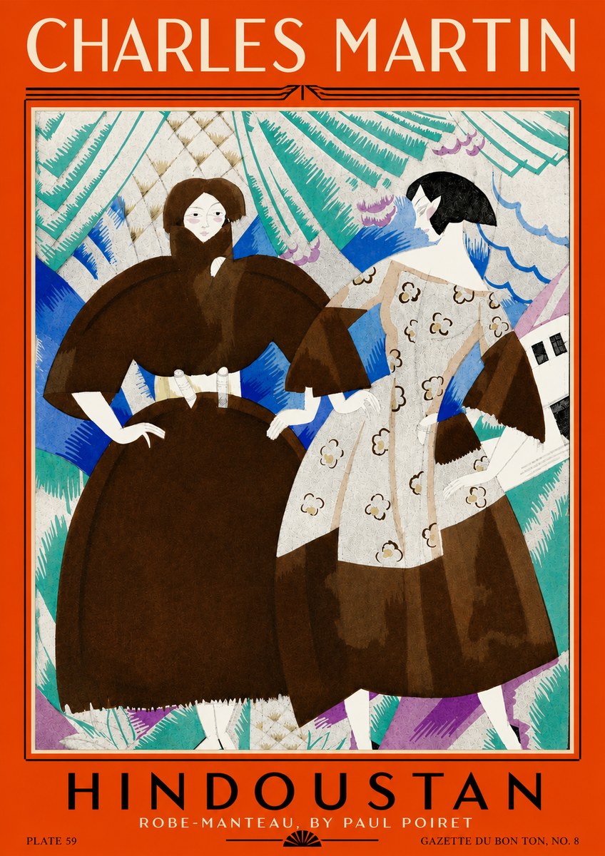 Charles Martin Hindoustan No4 - Poszter
