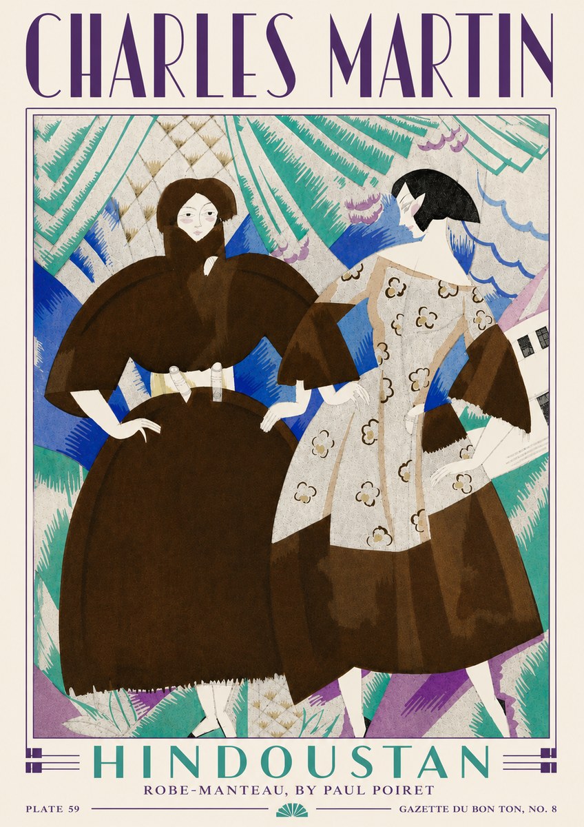 Charles Martin Hindoustan No6 - Poszter
