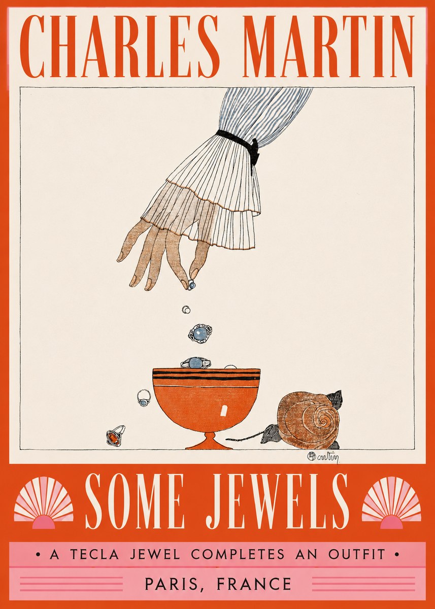 Charles Martin Some Jewels No2 - Poszter