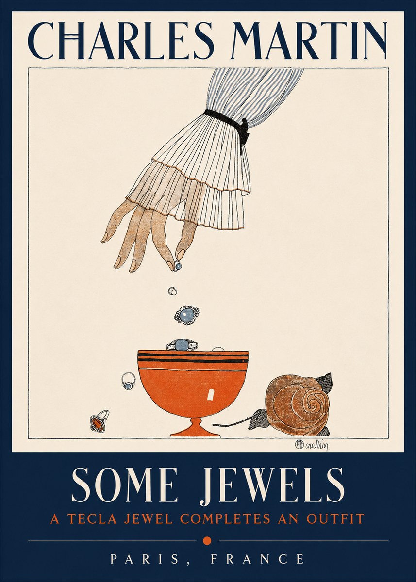 Charles Martin Some Jewels No3 - Poszter