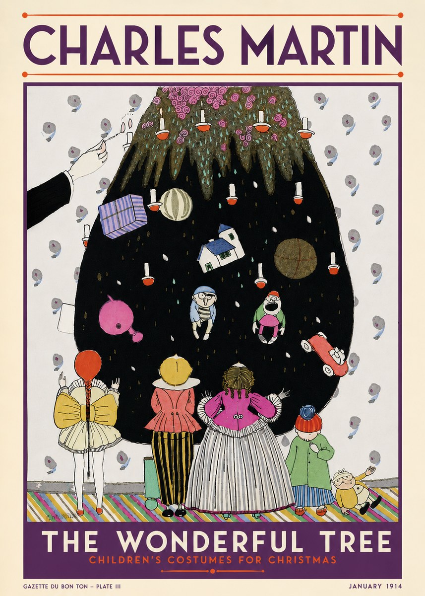 Charles Martin The Wonderful Tree No4 - Poszter