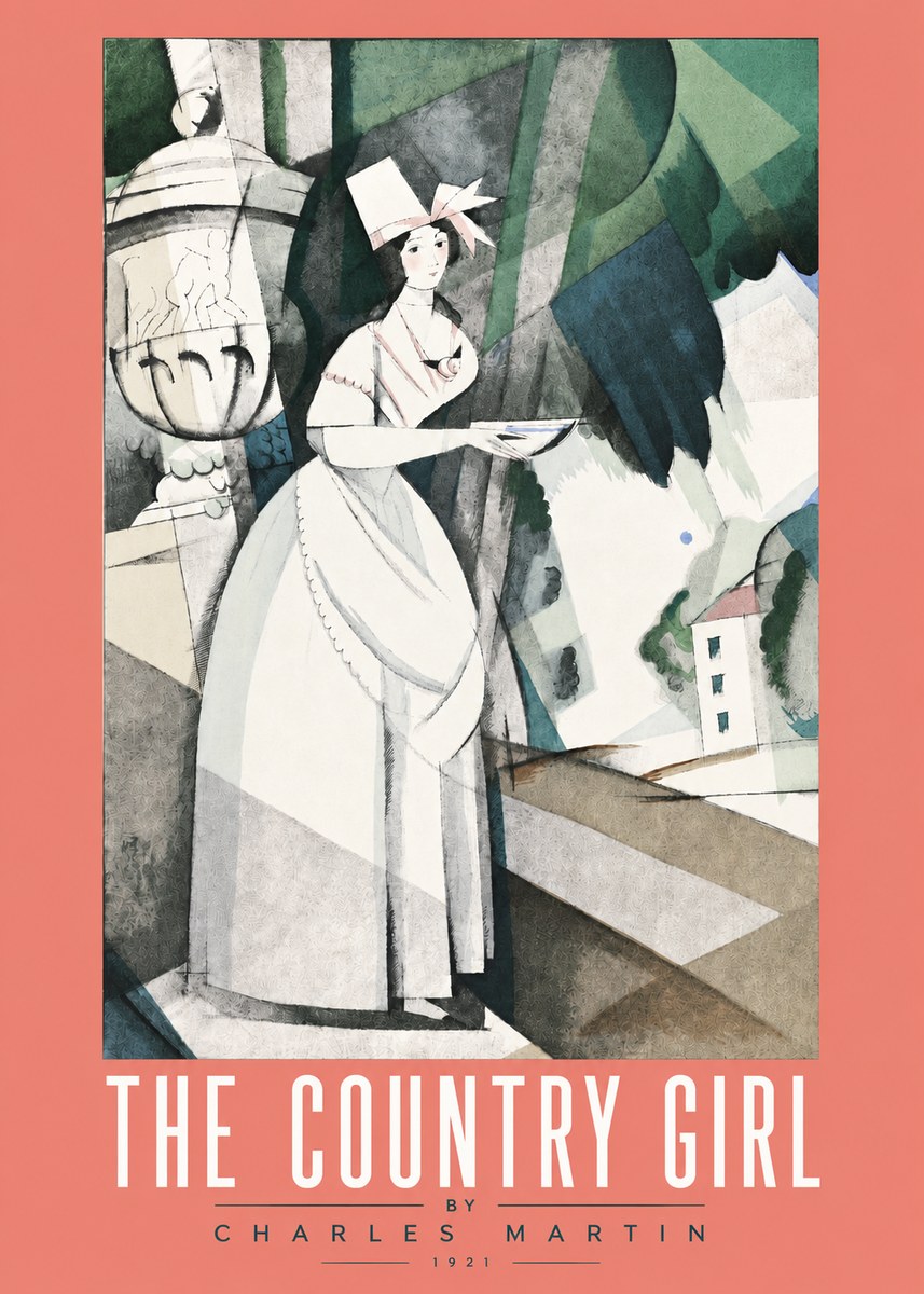 Charles Martin The Country Girl No3 - Poszter