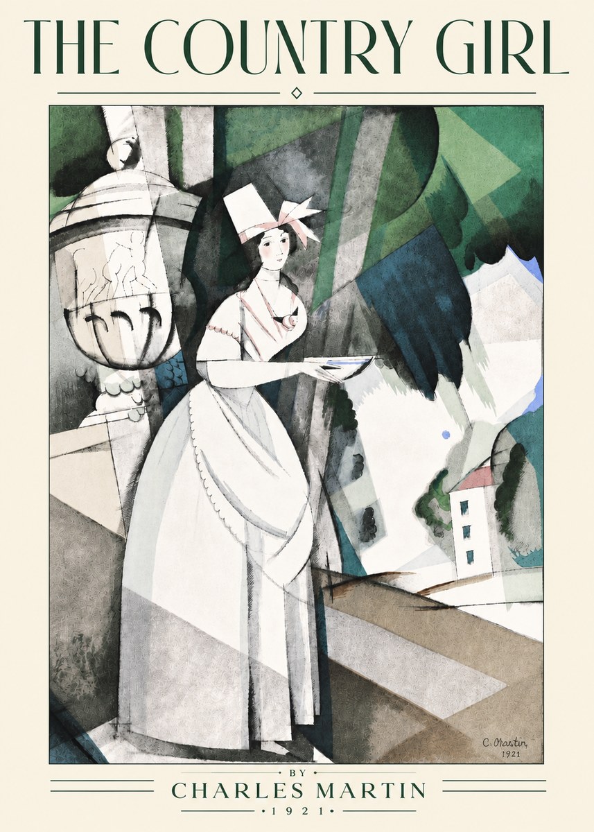 Charles Martin The Country Girl No4 - Poszter