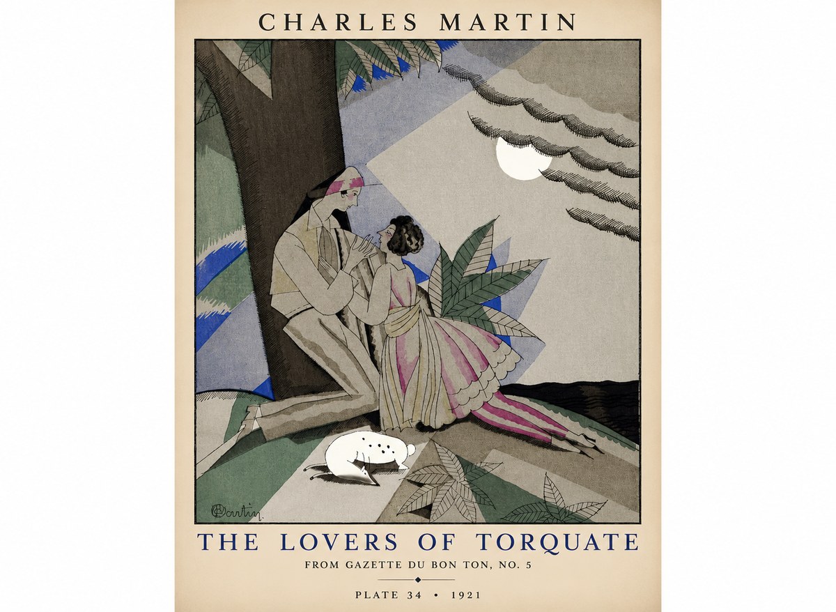 Charles Martin The Lovers of Torquate No1 - Poszter