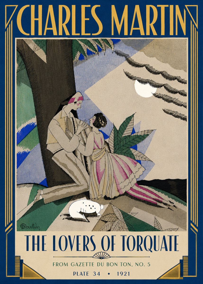 Charles Martin The Lovers of Torquate No4 - Poszter