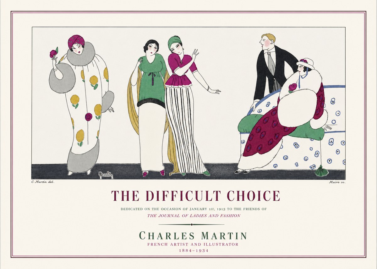 Charles Martin The Difficult Choice No1 - Poszter