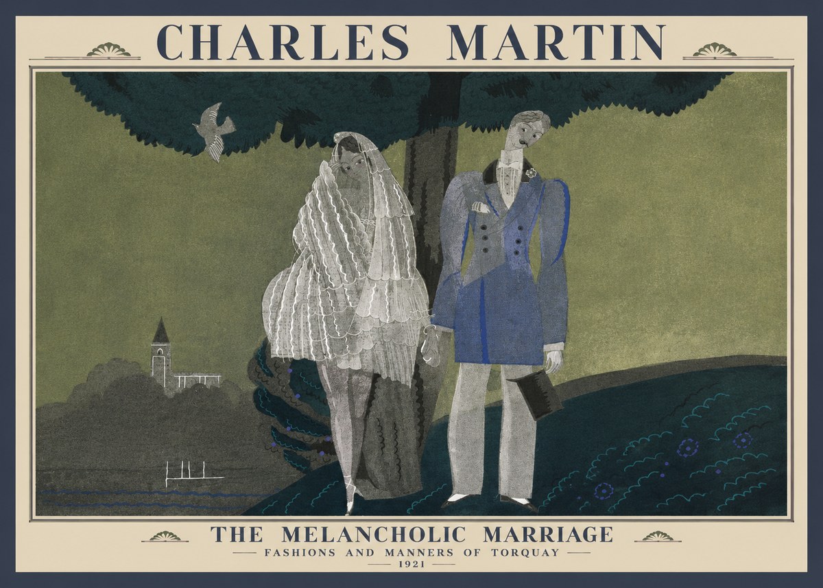 Charles Martin The Melancholic Marriage No1 - Poszter