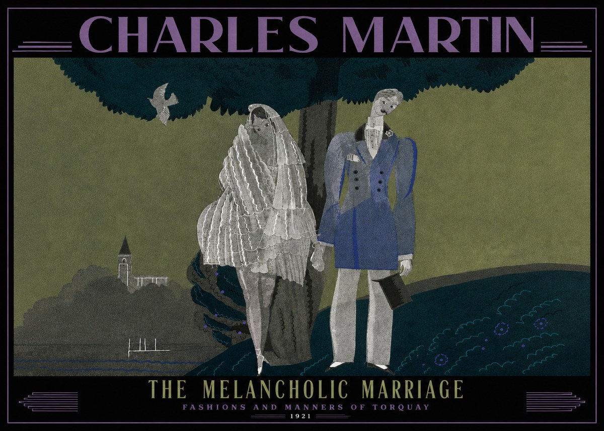 Charles Martin The Melancholic Marriage No2 - Poszter