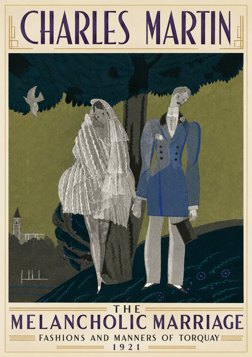 Charles Martin The Melancholic Marriage No4 - Poszter