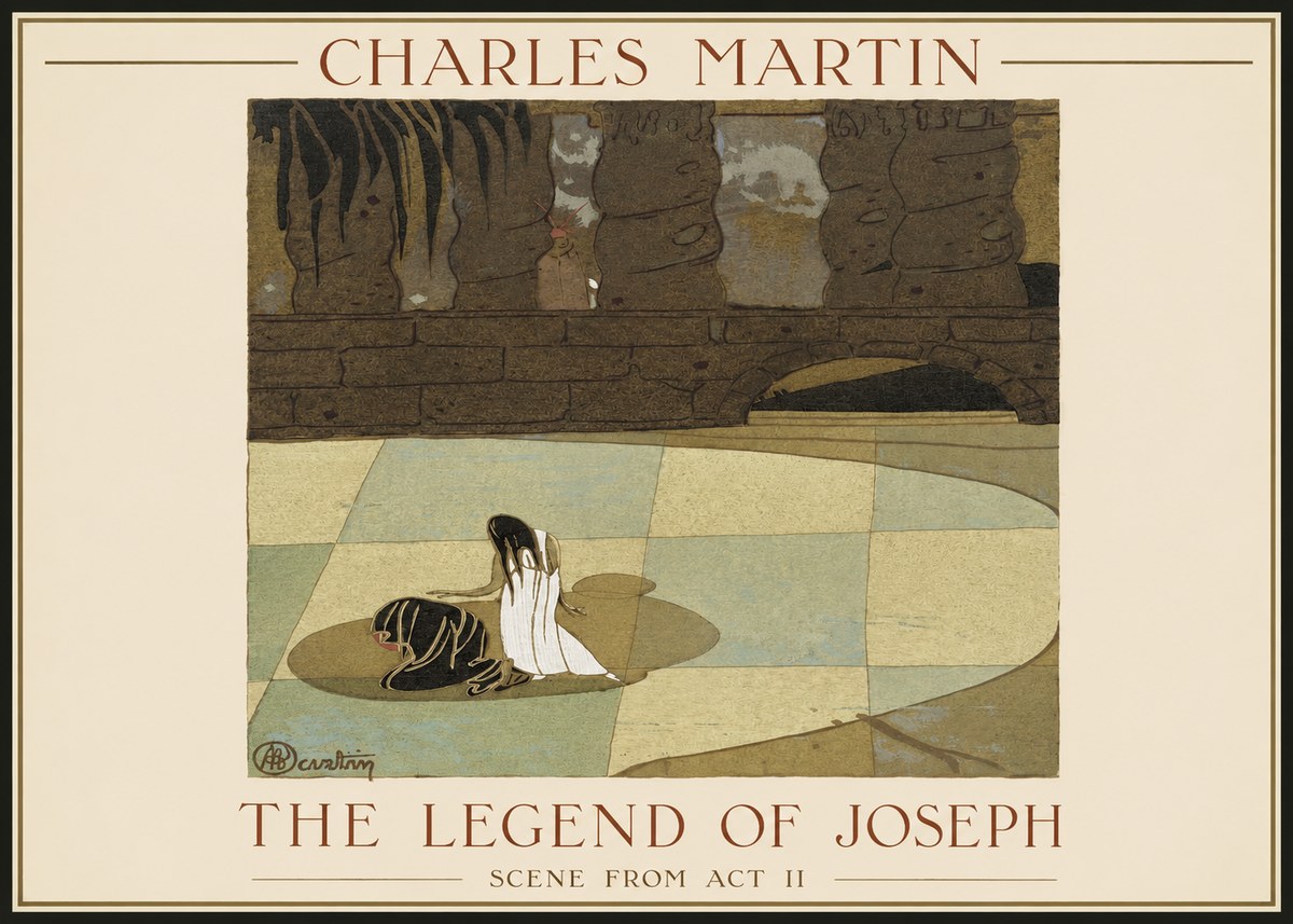 Charles Martin The Legend of Joseph - Scene from Act Ii No1 - Poszter