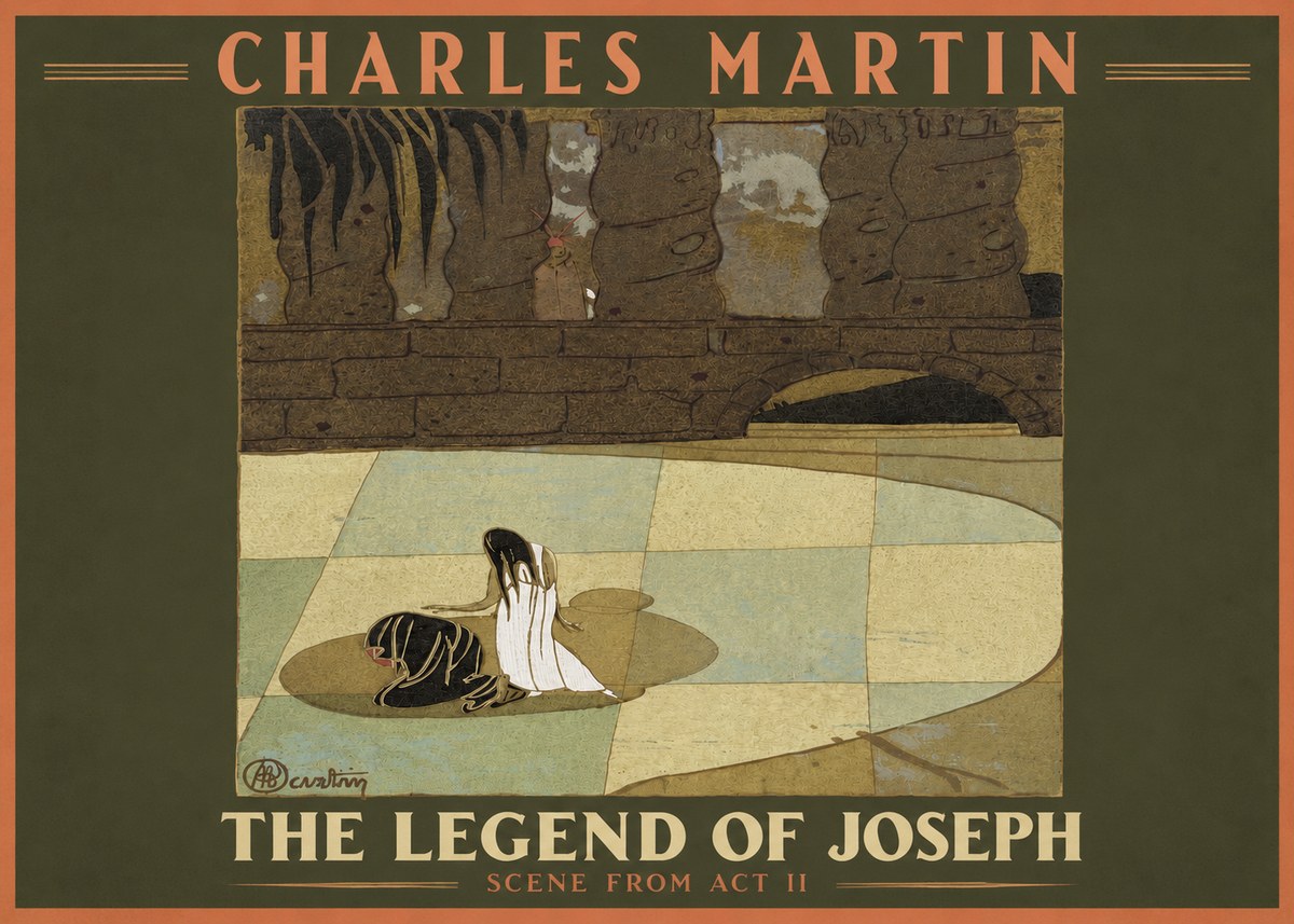 Charles Martin The Legend of Joseph - Scene from Act Ii No2 - Poszter