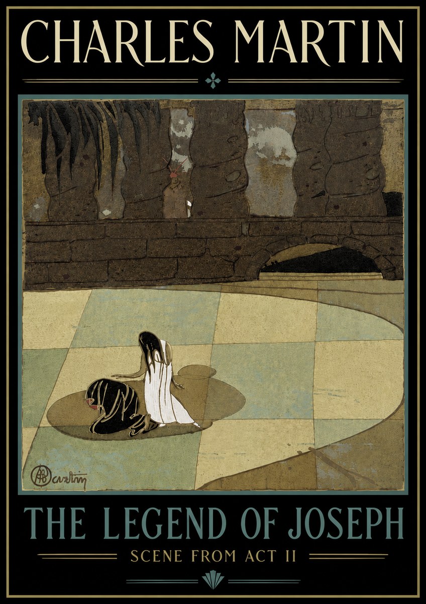 Charles Martin The Legend of Joseph - Scene from Act Ii No3 - Poszter