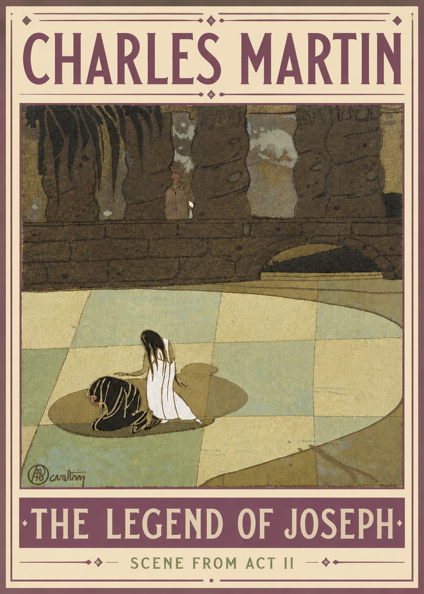 Charles Martin The Legend of Joseph - Scene from Act Ii No5 - Poszter