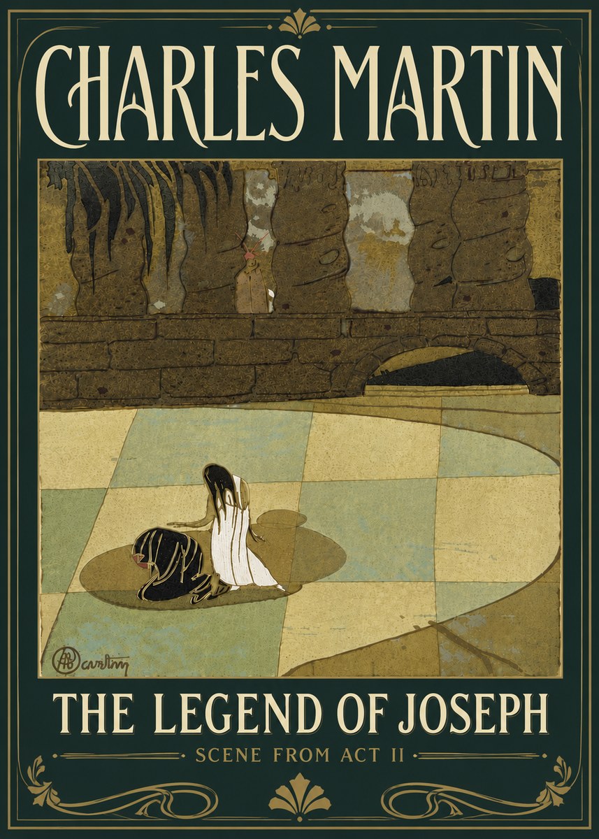 Charles Martin The Legend of Joseph - Scene from Act Ii No6 - Poszter