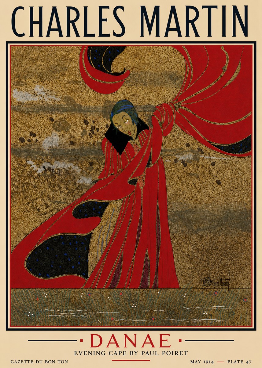 Charles Martin Danaé No5 - Poszter
