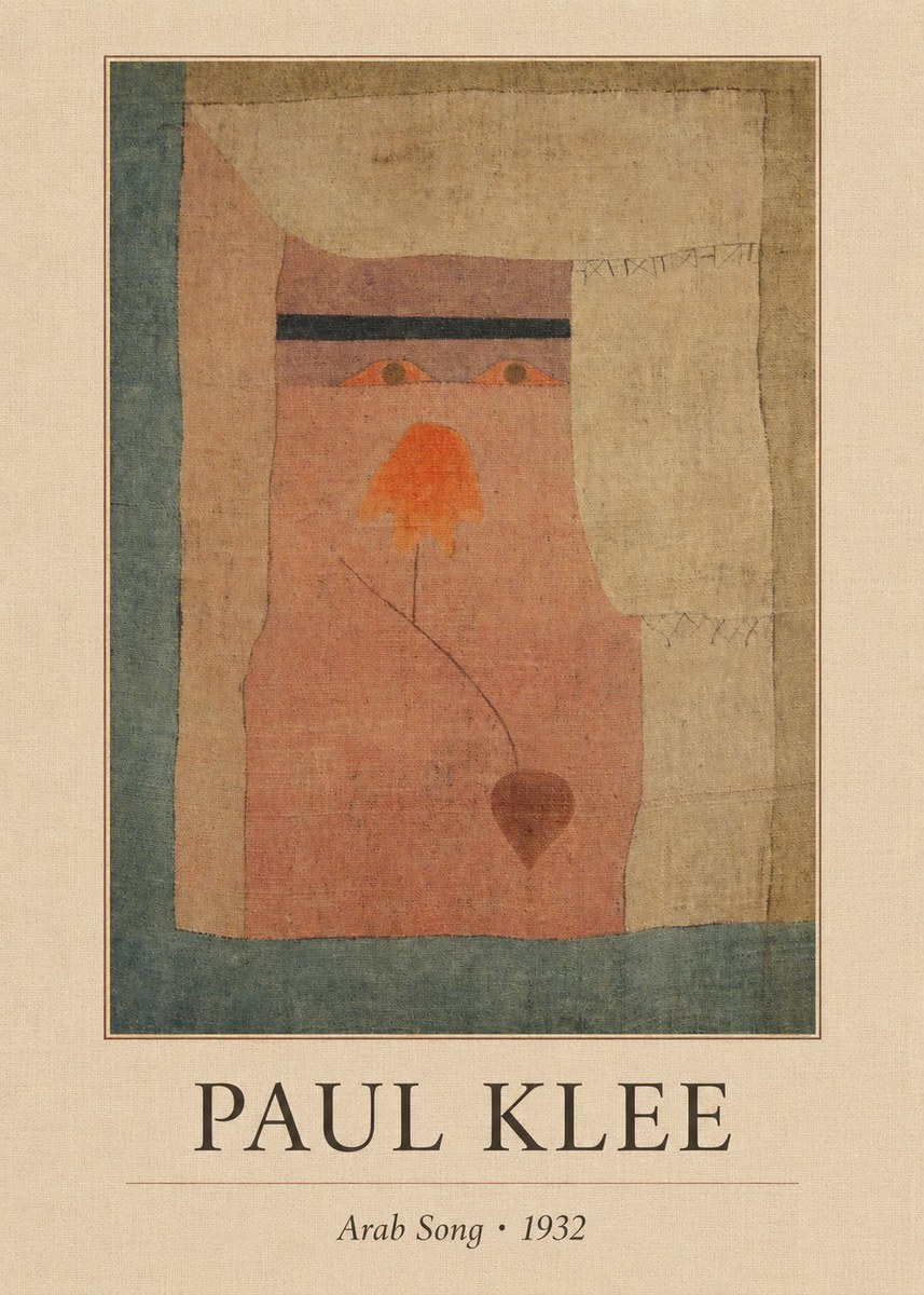 Paul Klee Arab Song No4 - Poszter