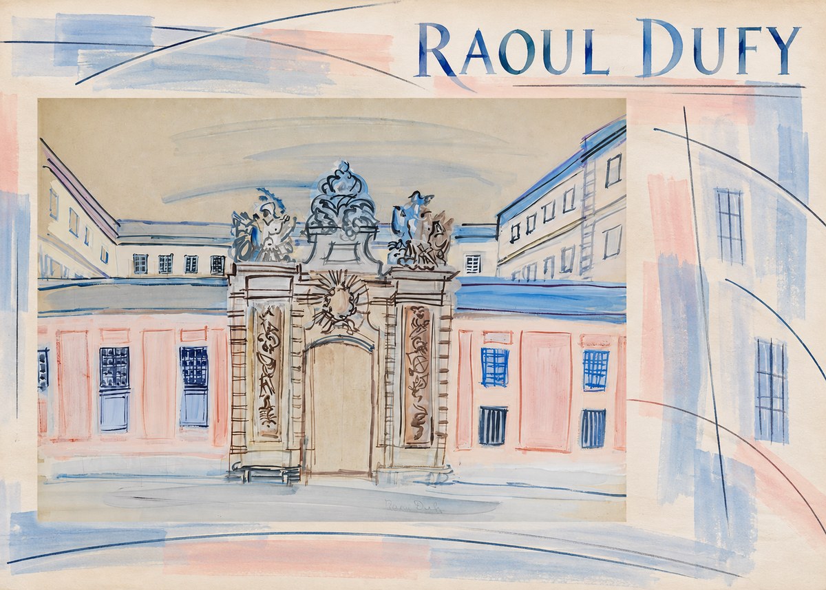 Raoul Dufy Versailles, the Grand Trianon No4 - Poszter