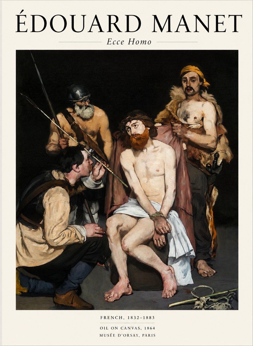 Édouard Manet Ecce Homo No1 - Poszter