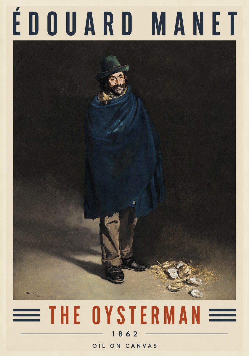 Édouard Manet The Oysterman No4 - Poszter